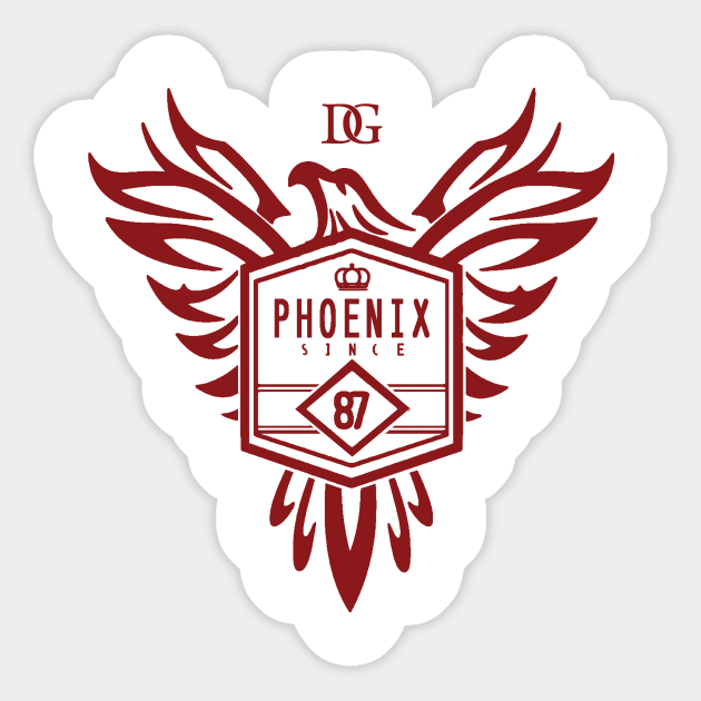 phx Sticker by DynamicGraphics
